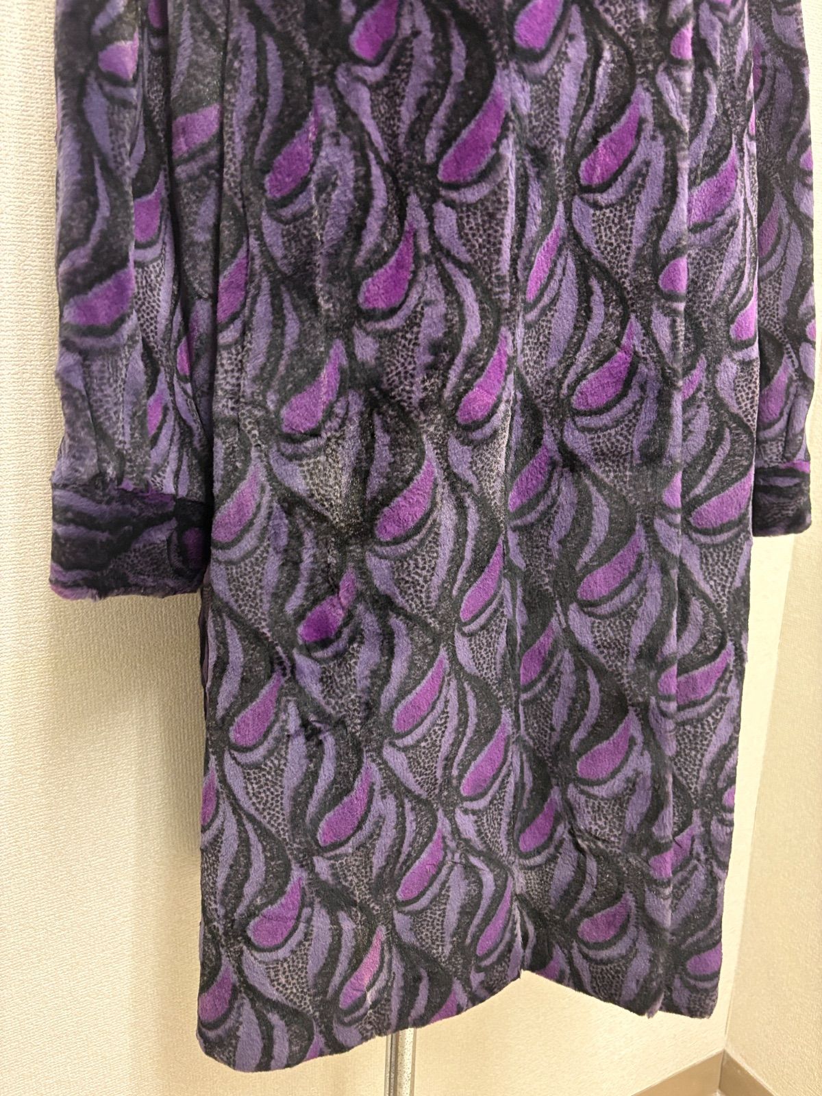 EMBA　エンバ　毛皮 コート　ウィーゼル　パープル　紫　B2268 EMBA エンバ 毛皮 コート ウィーゼル パープル 紫 B2268 楽天市場