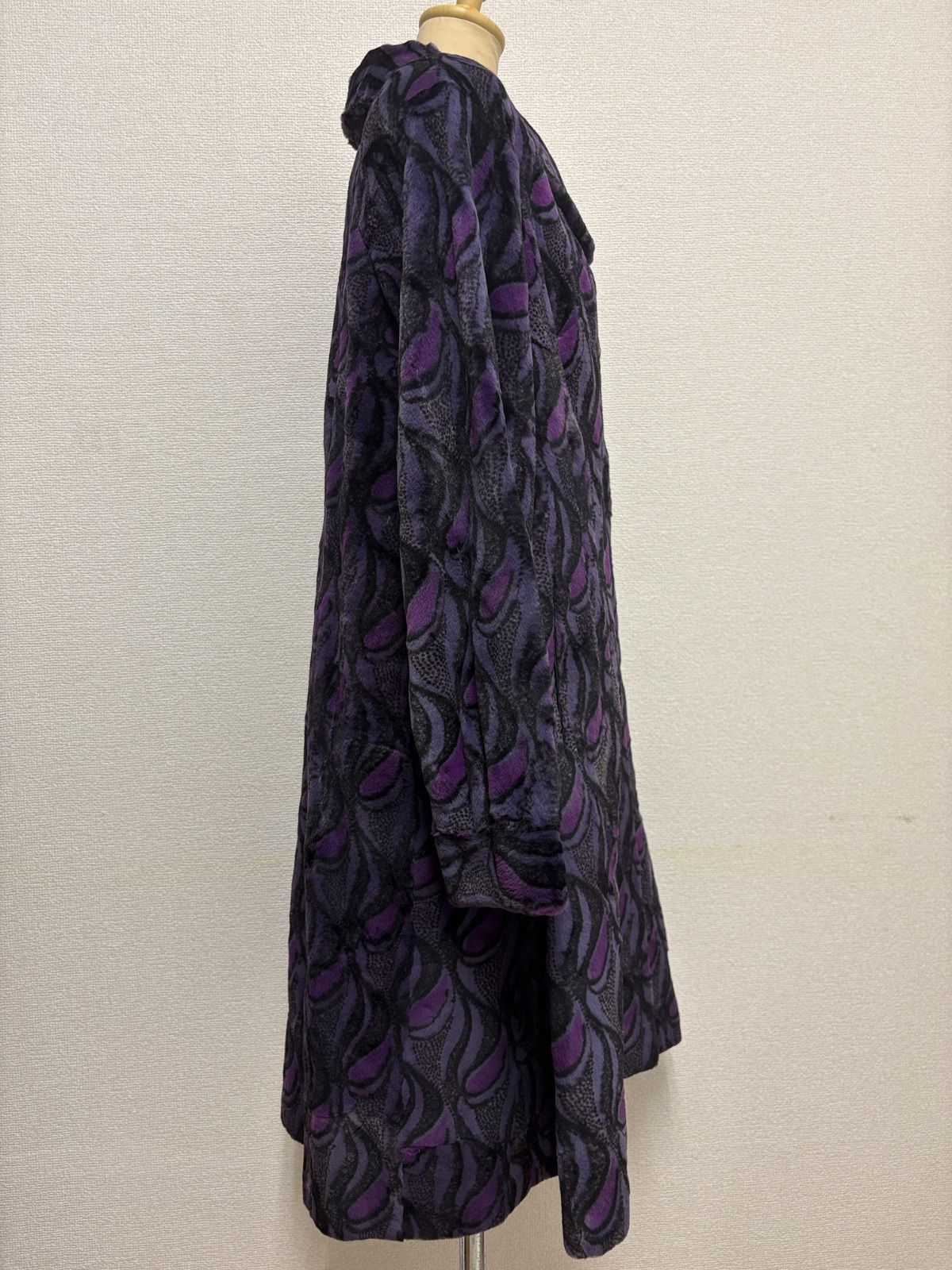 EMBA ウィーゼルコート パープル 毛皮 C2512256 - メルカリ