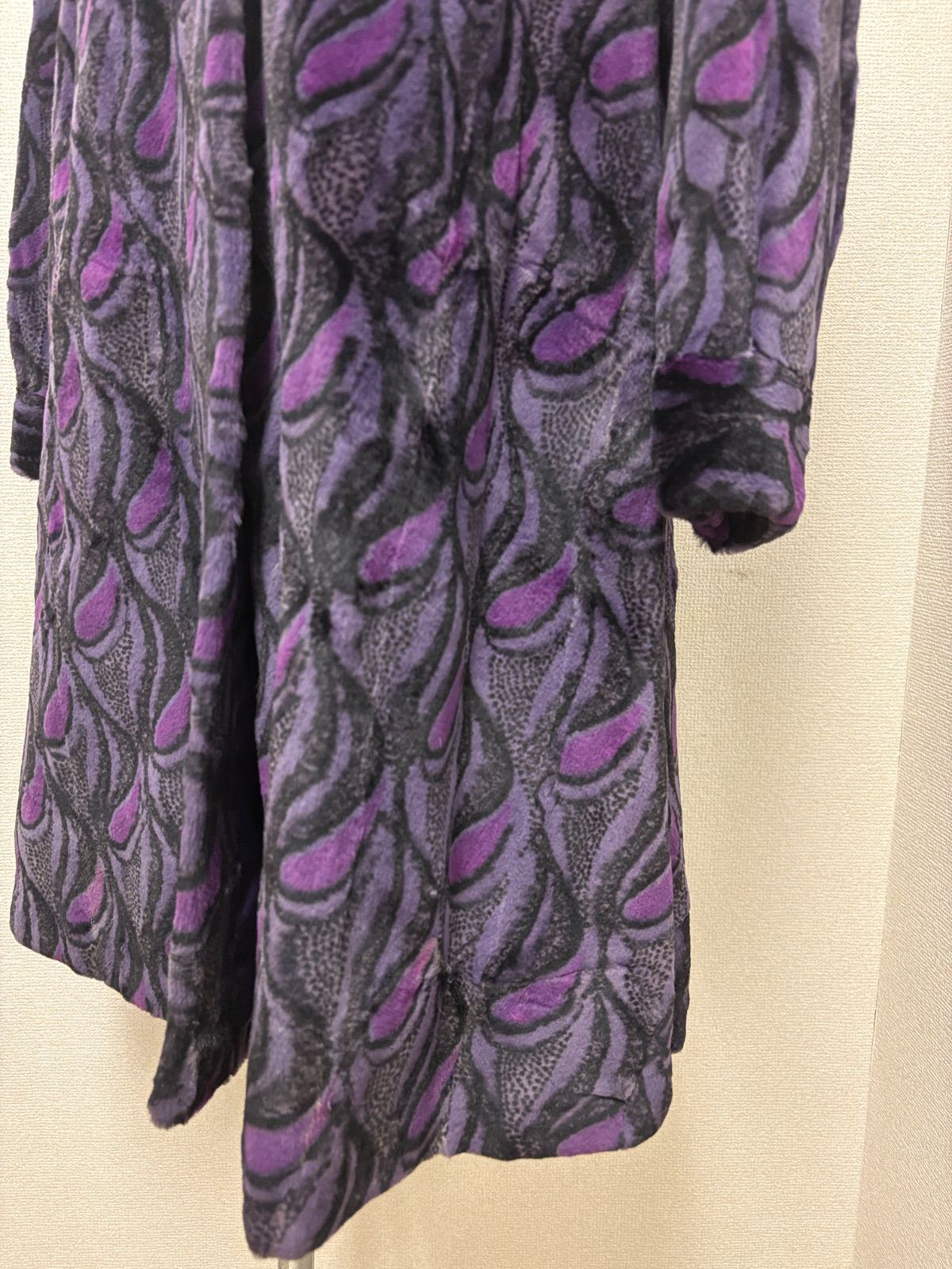 EMBA ウィーゼルコート パープル 毛皮 C2512256 - メルカリ