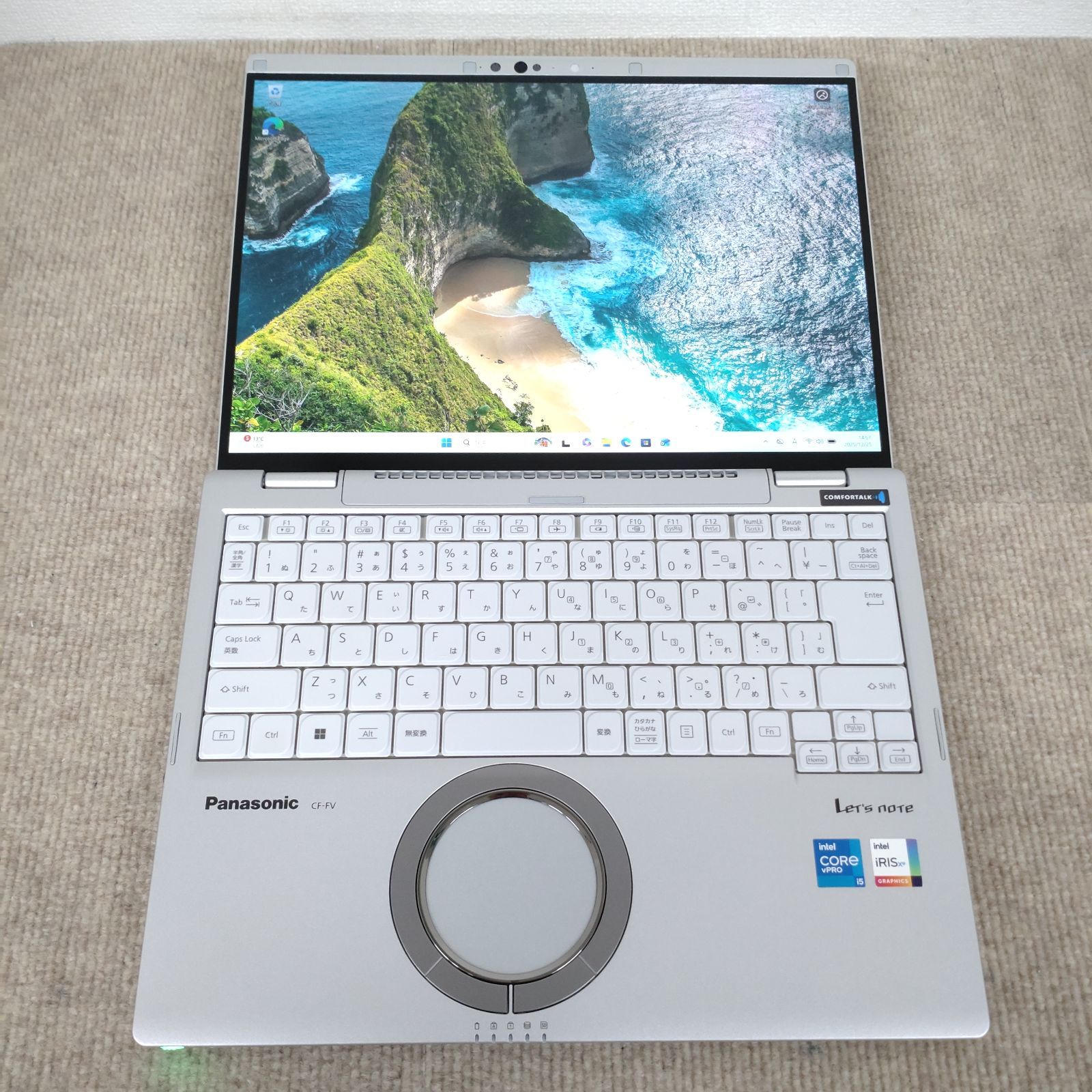 送料無料】Panasonic CF-FV1 / 稼働時間850h / I5-1145G7 / 16GB