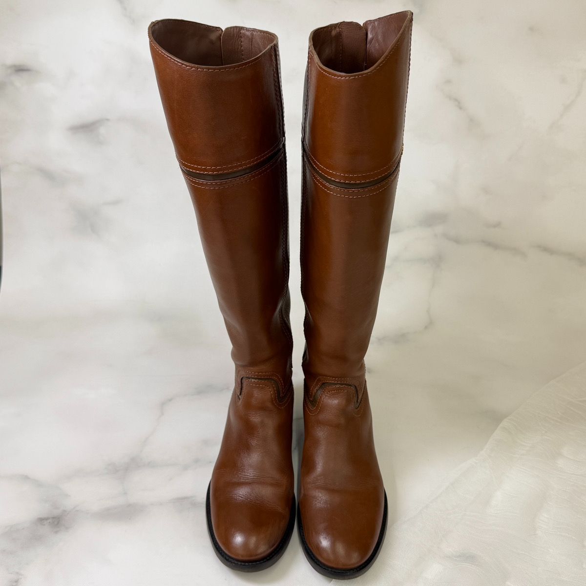 鑑定済み 】トリーバーチ 《 ロングブーツ 》 5 M ( 22cm程度