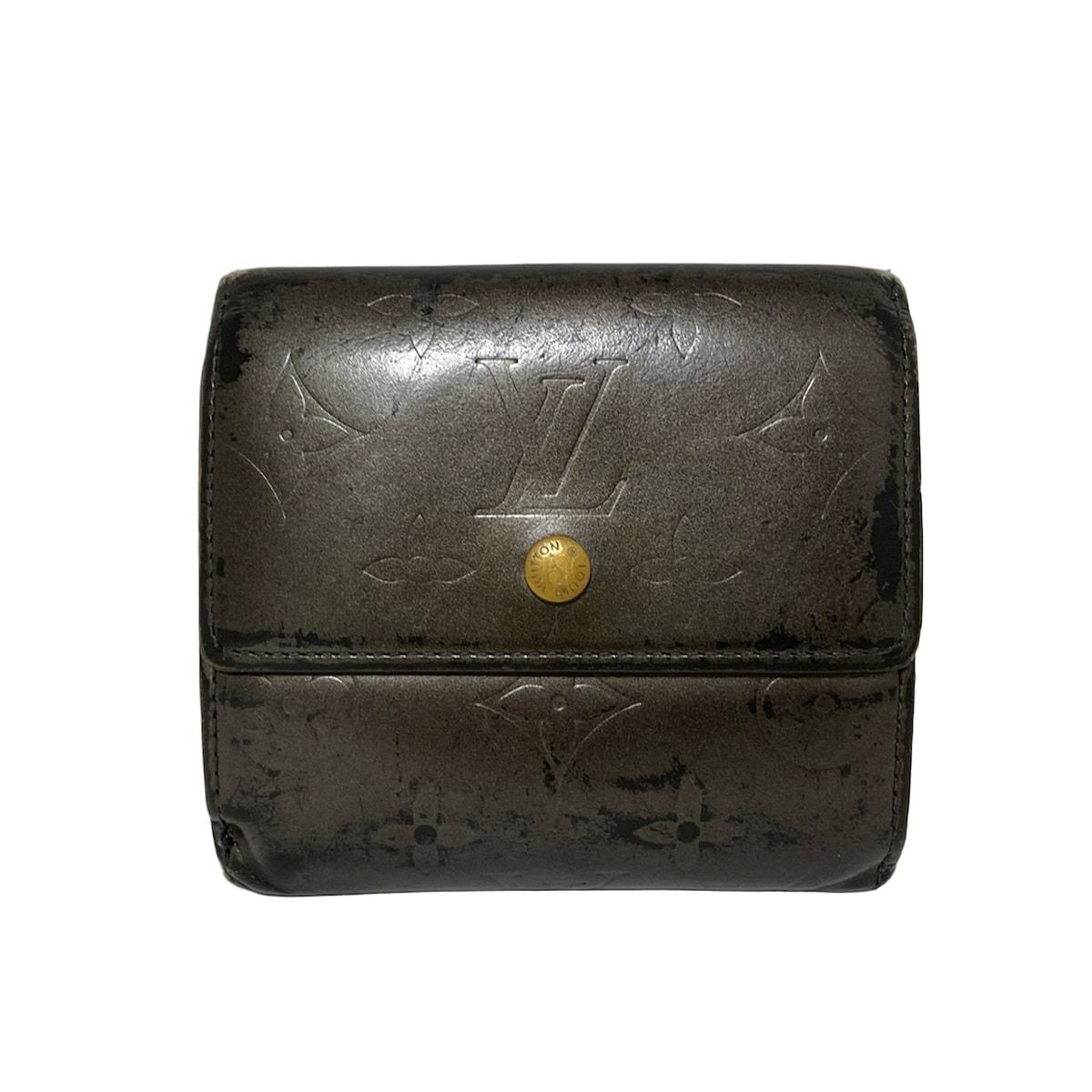 LOUIS VUITTON(ルイヴィトン) Wホック財布 モノグラムマット ポルト