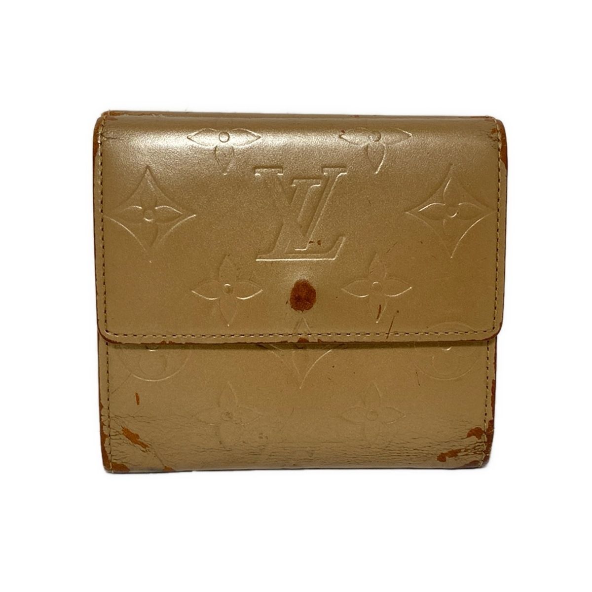 LOUIS VUITTON(ルイヴィトン) Wホック財布 モノグラムマット ポルト