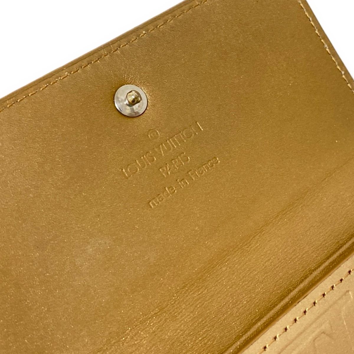 LOUIS VUITTON(ルイヴィトン) Wホック財布 モノグラムマット ポルト