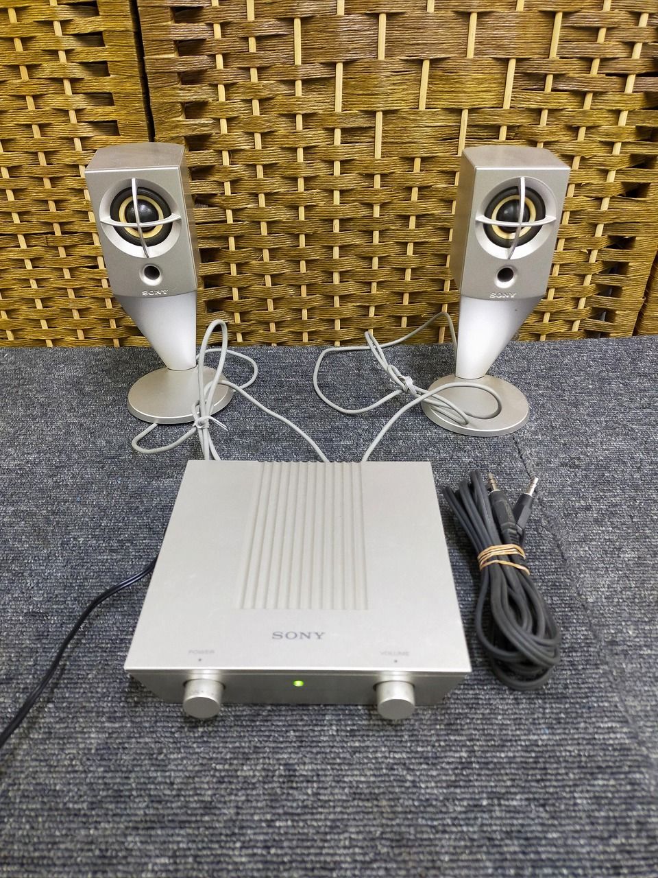 動作可能】SONY アクティブスピーカーシステム OZ SRS-Z1[SPEAKERS