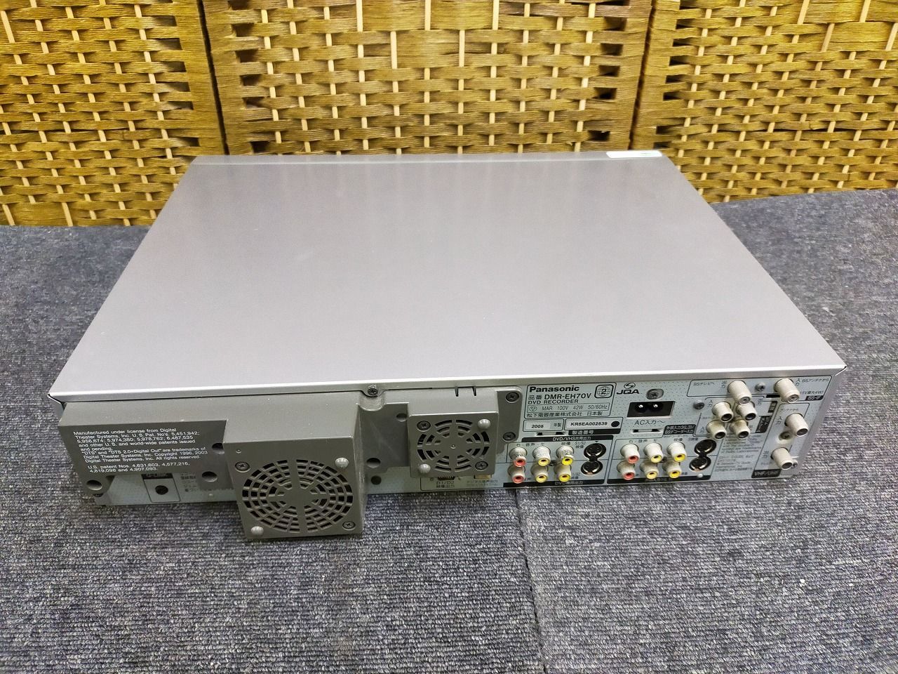 Panasonic DMR-EH70V HDD DVD VHS レコーダー 通電不可 ジャンク品