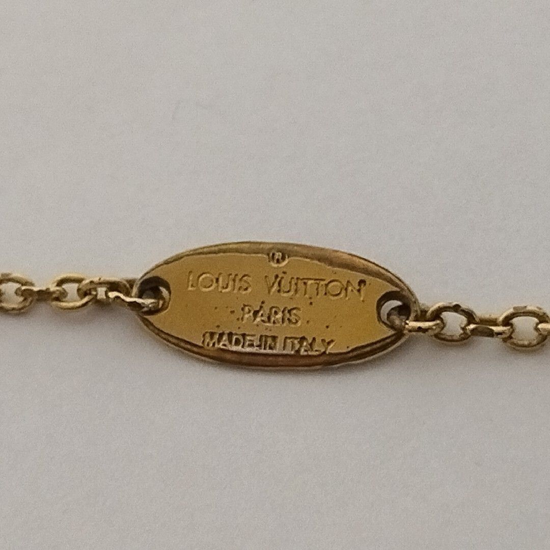 【美品】ルイヴィトン ネックレス コリエ LtoV バイカラー M69643 美品】ルイヴィトン コリエ LtoV ネックレス M69643 - メルカリ