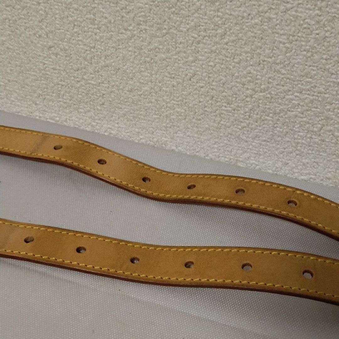 【LOUIS VUITTON】バギー用ストラップ　ヌメ革　ブラウン LOUIS VUITTON】バギー用ストラップ ヌメ革 ブラウン