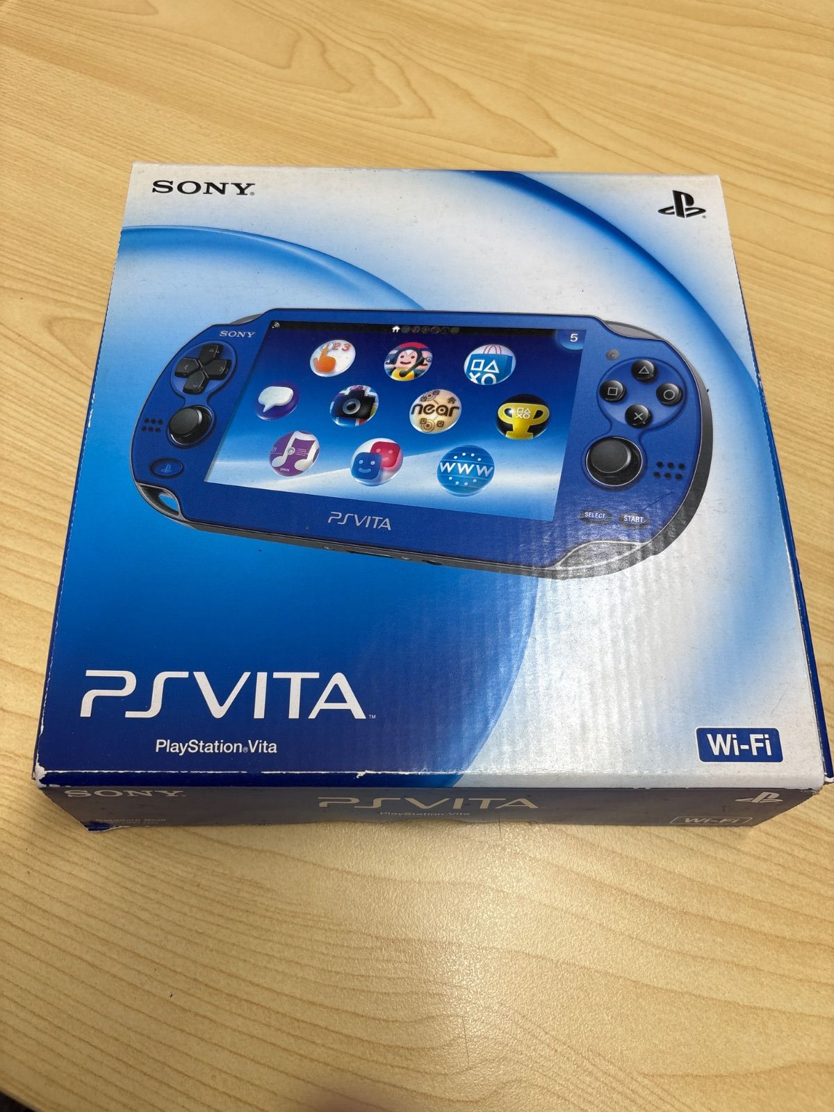 PSVita PCH-1000 ZA04 サファイアブルー 箱付き - メルカリ