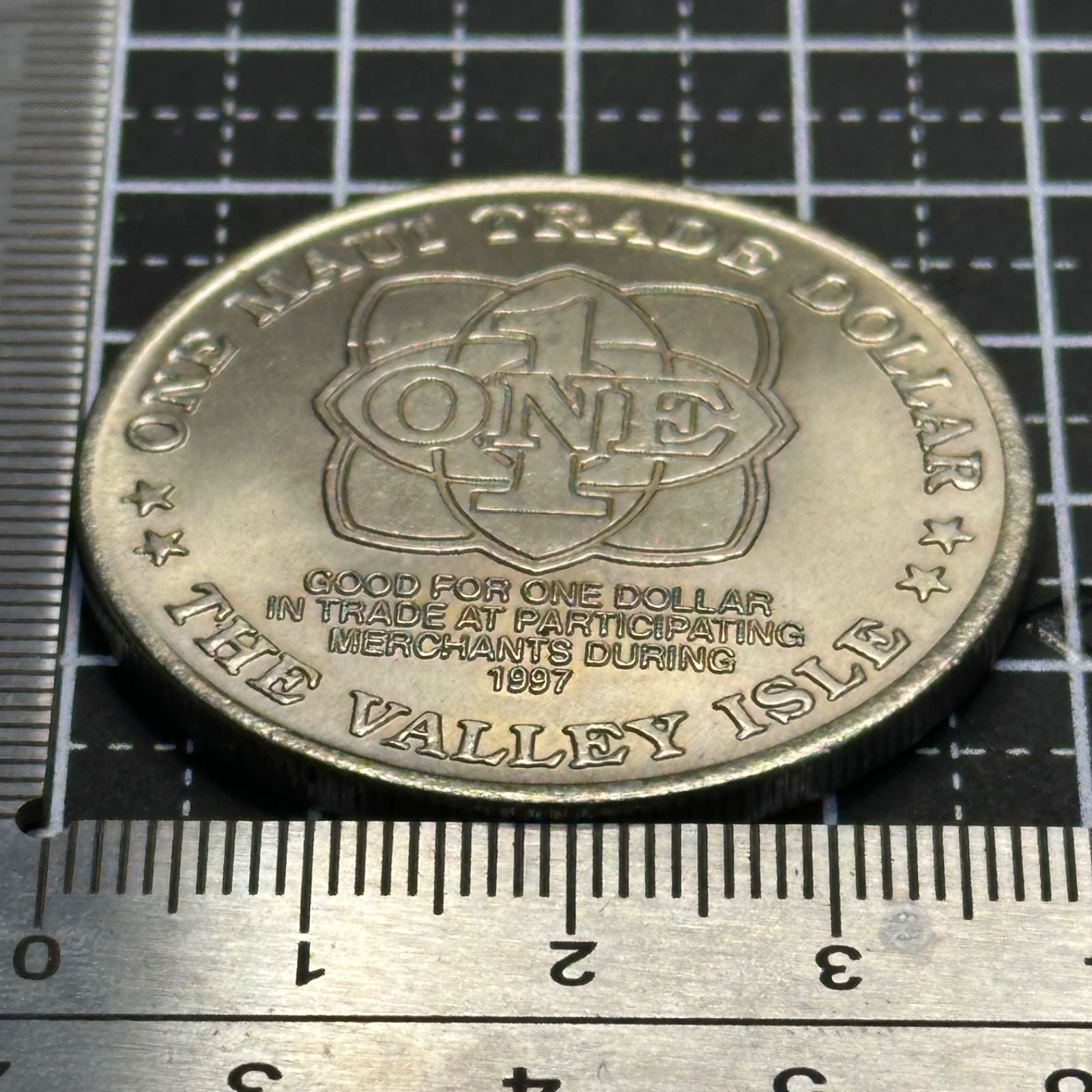 トークン】1997年 マウイ島 マウイ・トレード・ダラー／Maui No Ka Oi
