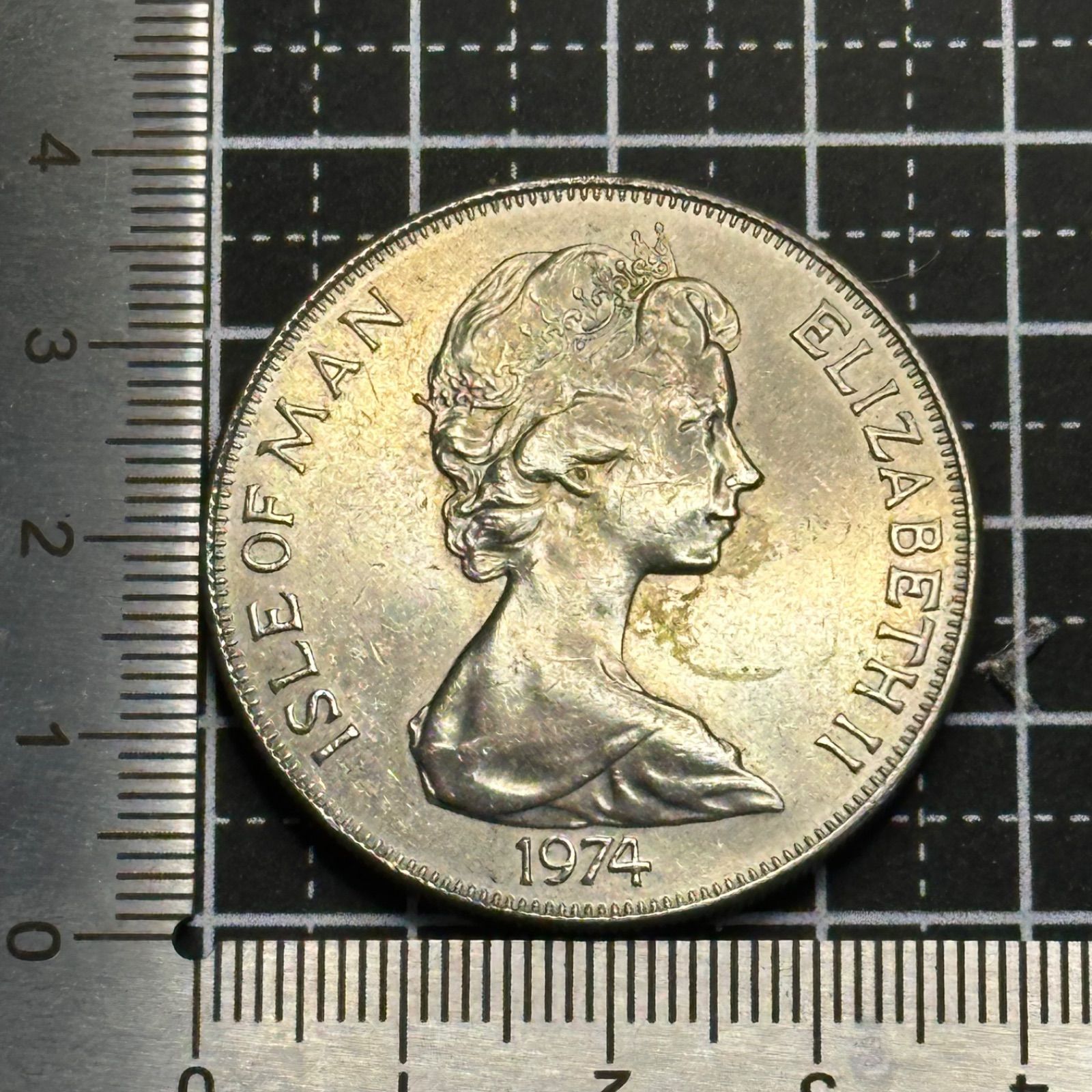 記念貨】1974年 マン島 1クラウン／ウィンストン・チャーチル追悼記念