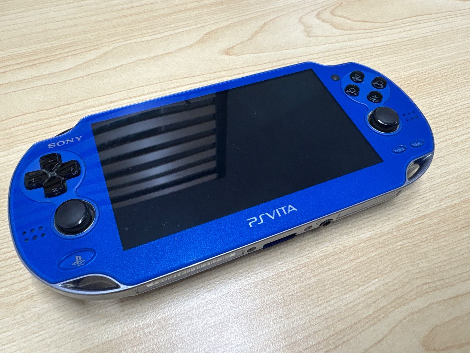PSVita PCH-1000 ZA04 サファイアブルー 箱付き - メルカリ