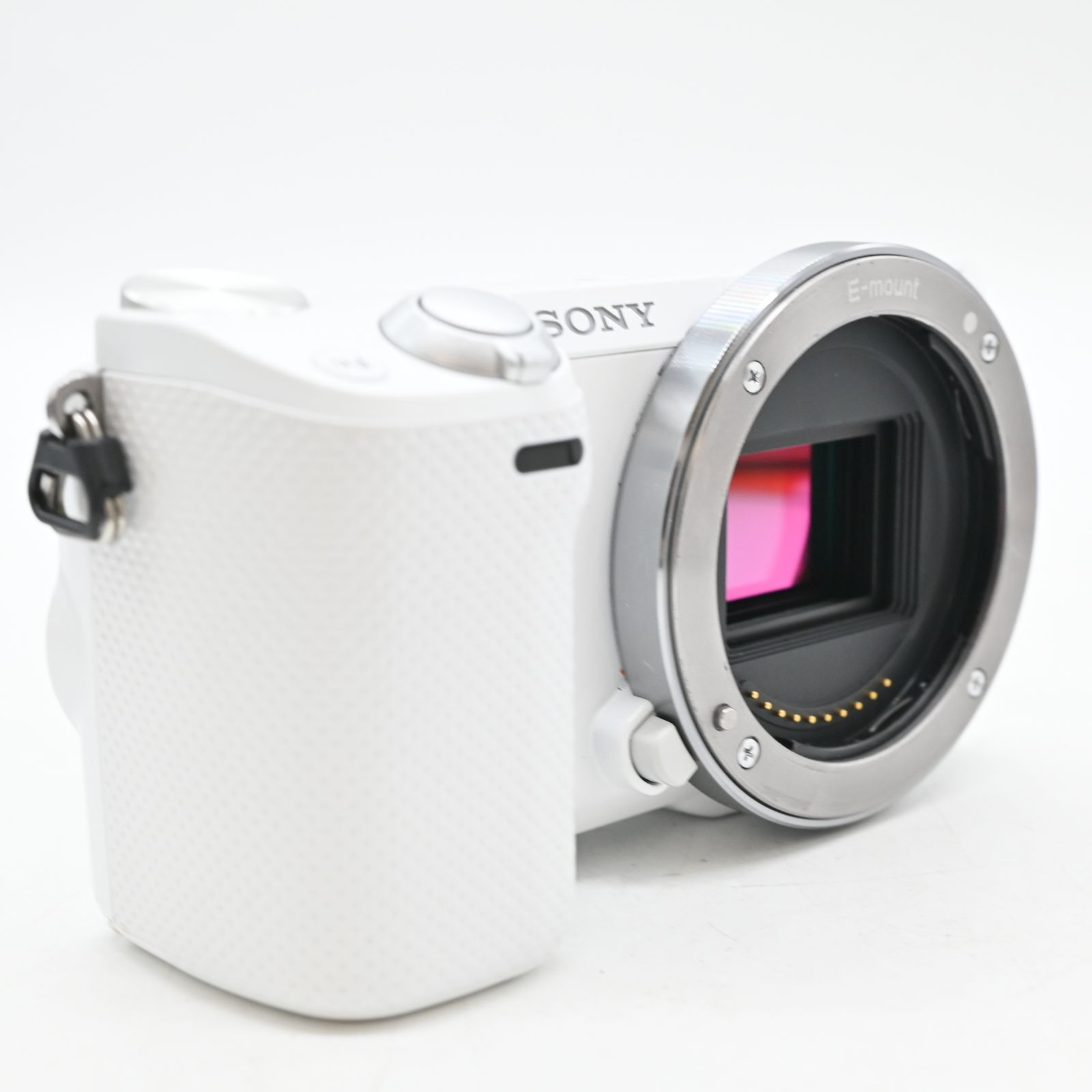 【ジャンク】SONY NEX-5R ミラーレスカメラ（ホワイト） 難有品】SONY ミラーレス一眼 α NEX-5R ボディ ホワイト - メルカリ