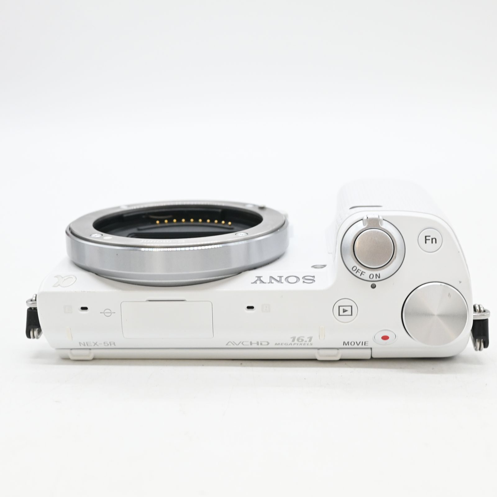 難有品】SONY ミラーレス一眼 α NEX-5R ボディ ホワイト - メルカリ