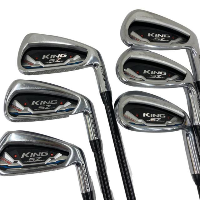 中古】 コブラ KING SPEEDZONE ONE LENGTH 6S アイアンセット IR