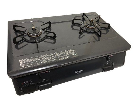 Paloma パロマ ガスコンロ '2022年製 PA-210B-R ガステーブル 2口 LP