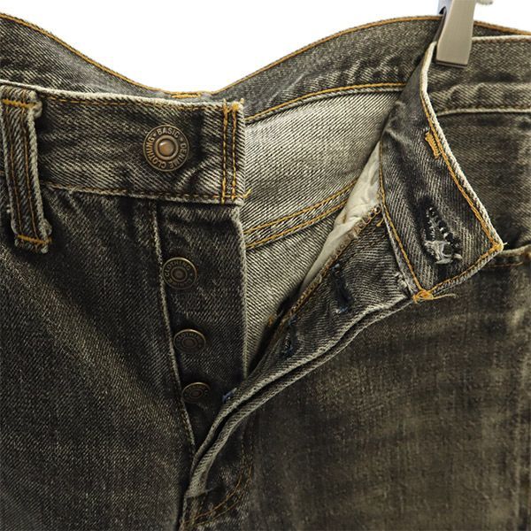 Denime ドゥニーム 初期 ストレートデニムパンツ W32 グレー ジーパン