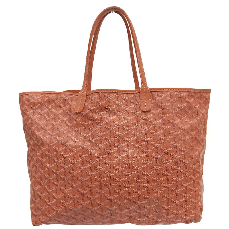 ゴヤールサンルイPMオレンジ トートバッグ ポーチ付き ゴヤール GOYARD サンルイPM トートバッグ PVC オレンジ 中古 新入荷