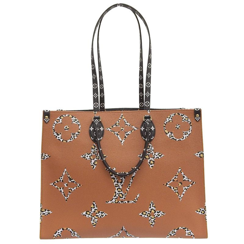 中古　ルイ・ヴィトン　バッグ ルイヴィトン LOUIS VUITTON モノグラム ジャングル オンザゴーGM 2WAY