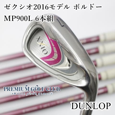 ゼクシオ ９代目 MP900 レディース アイアンセット ボルドー 右 L 6本 ゼクシオ9⭐️レディースアイアン⭐️6本セット⭐️L⭐️ボルドー