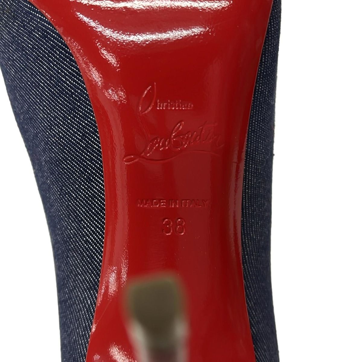 CHRISTIAN LOUBOUTIN(クリスチャンルブタン) パンプス 38 レディース