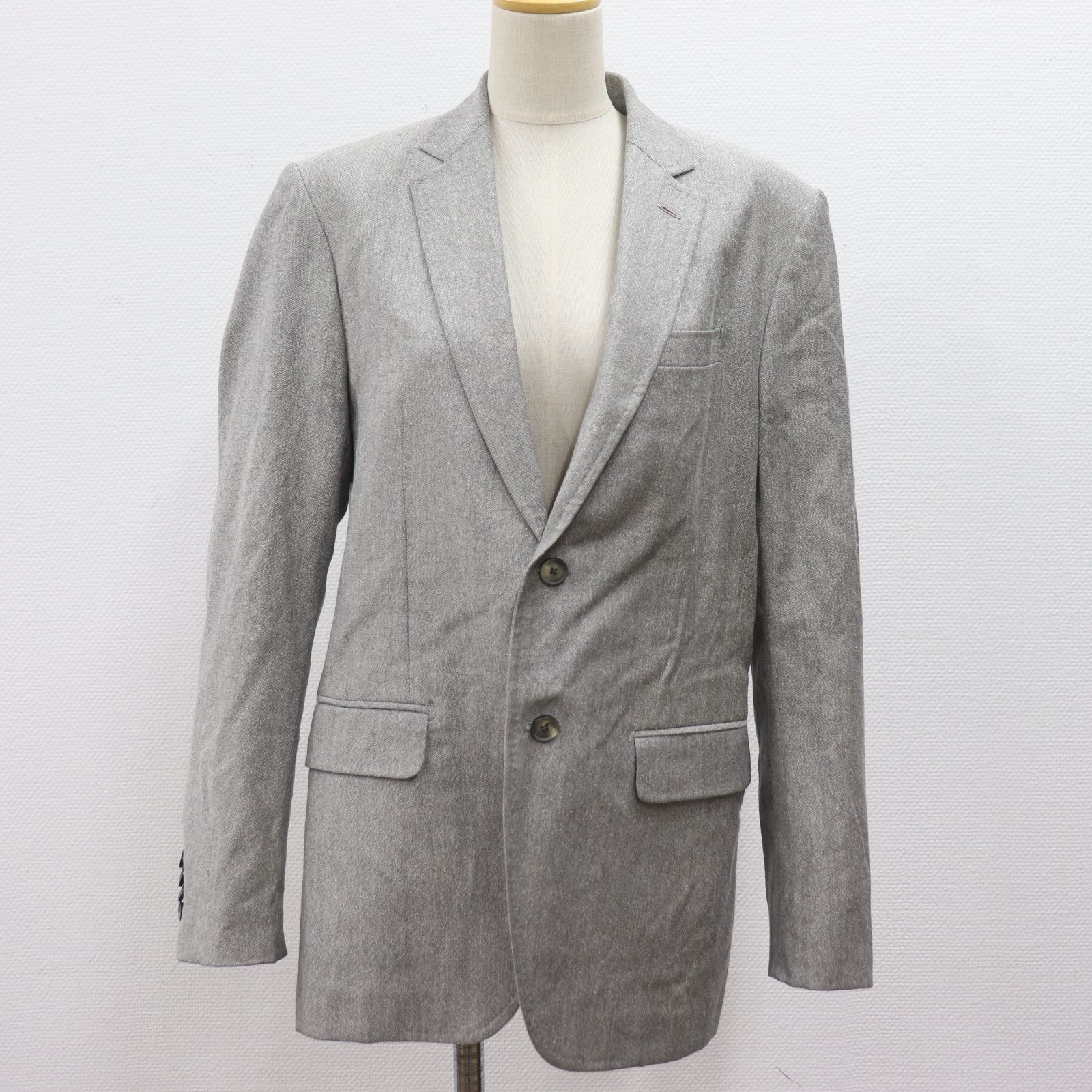 ITA28F2UOM9E LOUIS VUITTON ルイヴィトン ジャケット グレー シルク