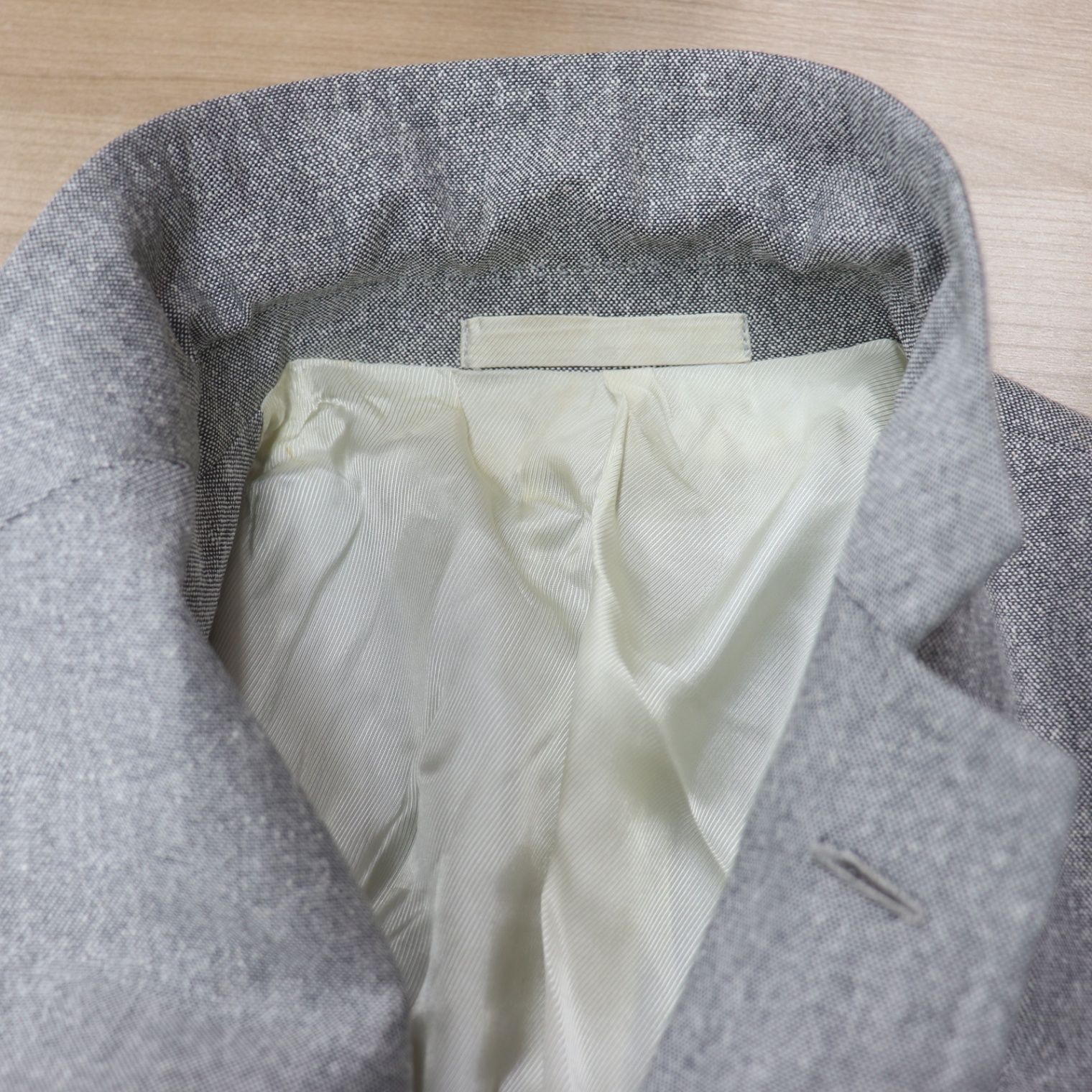 ITA28F2UOM9E LOUIS VUITTON ルイヴィトン ジャケット グレー シルク