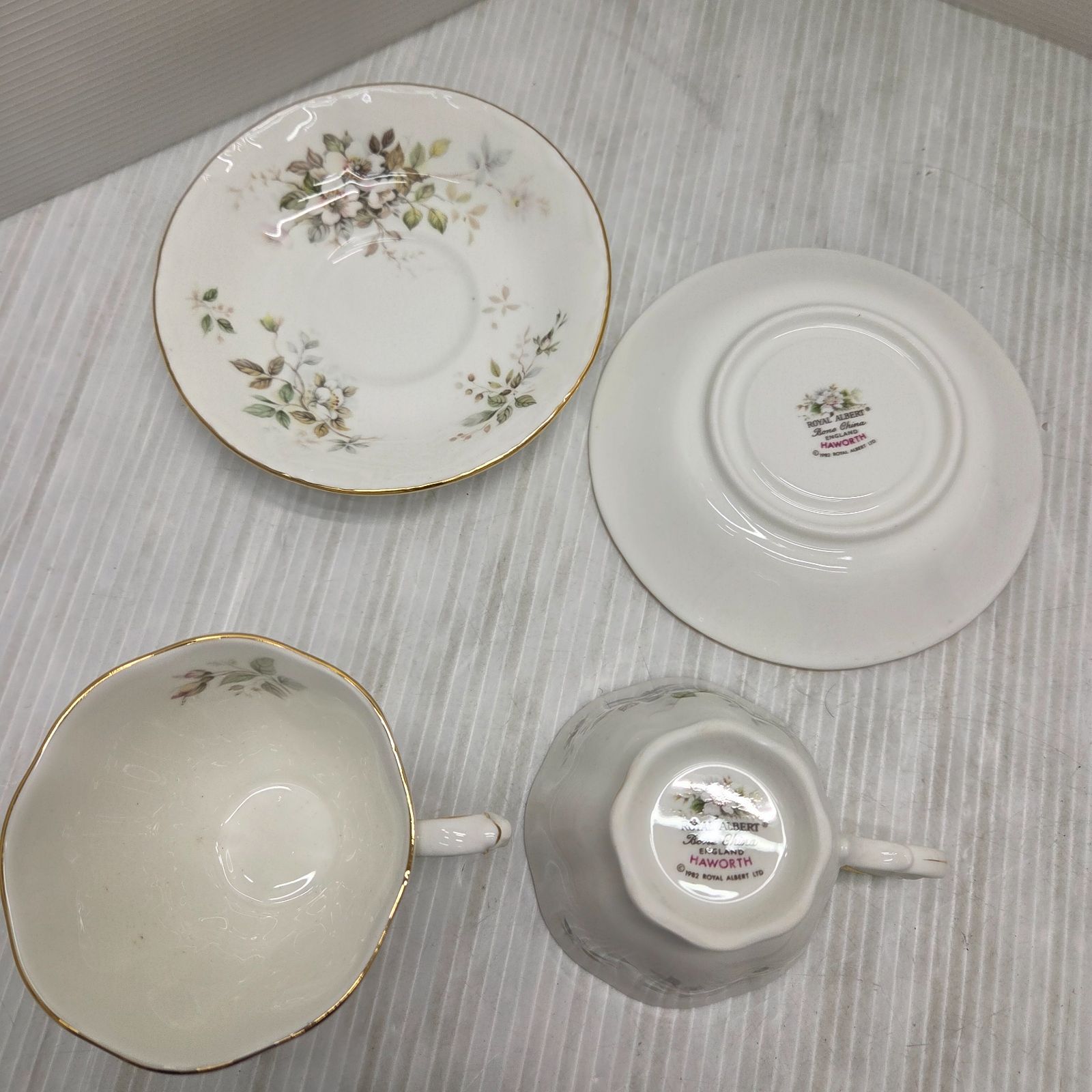 12 S00967 Royal Albert ロイヤルアルバート カップ＆ソーサー ペア 2