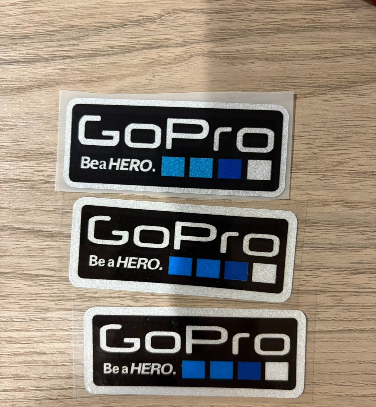 ★アウトレット★新品訳あり MotoGP RACING GoPro レーシング ステッカー バイク アクセサリー logo 8 cm シール ...