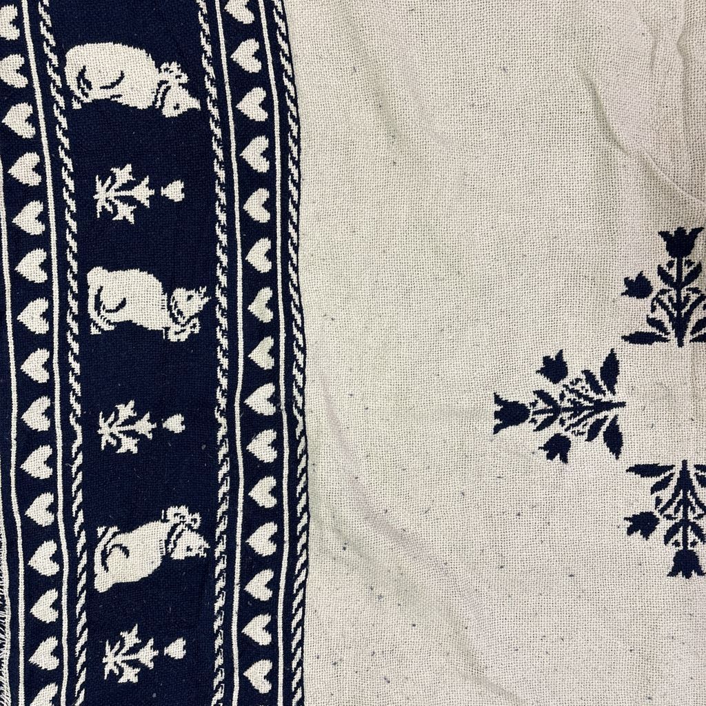 ヴィンテージラグ　マルチカバー　タペストリー　カーペット　アニマル　ベルベット ヴィンテージラグ マルチカバー タペストリー カーペット ベルベット