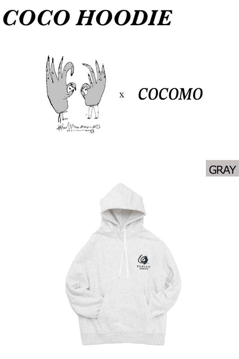 25-26 NOMADIK/ノマディック COCO hoodie メンズ レディース パーカー 