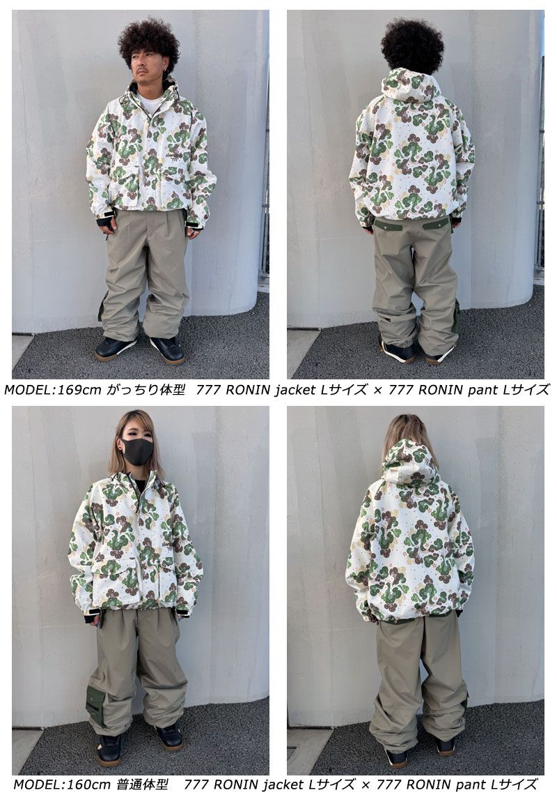 25-26 NOMADIK/ノマディック 777 RONIN jacket メンズ レディース 防水