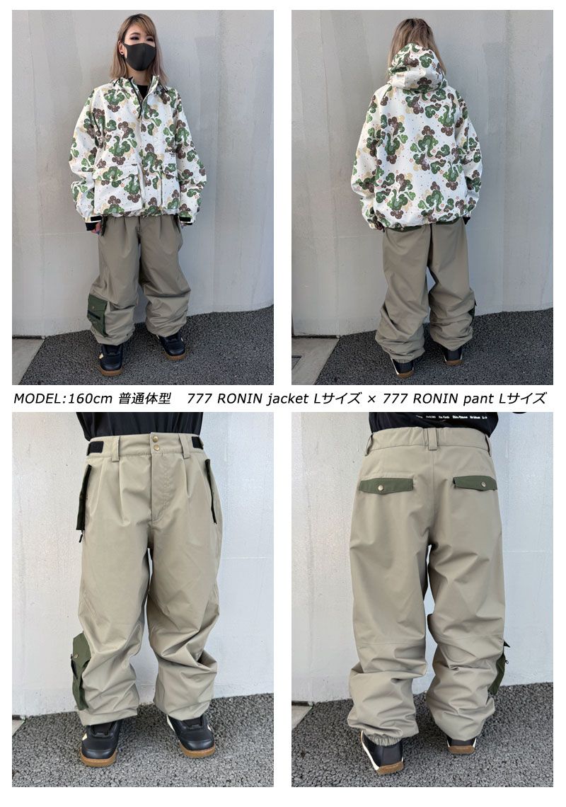 25-26 NOMADIK/ノマディック 777 RONIN pant メンズ レディース 防水