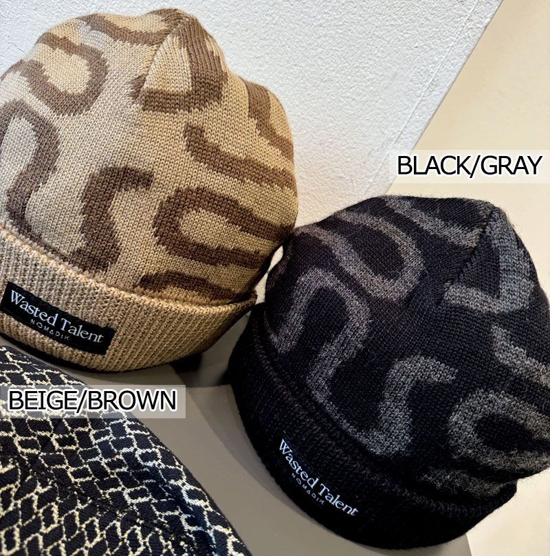 NOMADIK×WASTED TALENT BEANIE NOMADIK（ノマディック） ビーニー