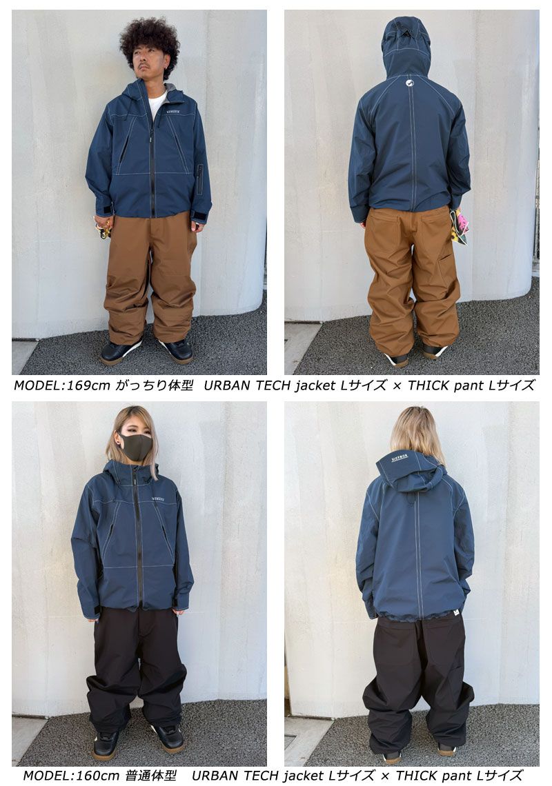 25-26 NOMADIK/ノマディック URBAN TECH jacket メンズ レディース 
