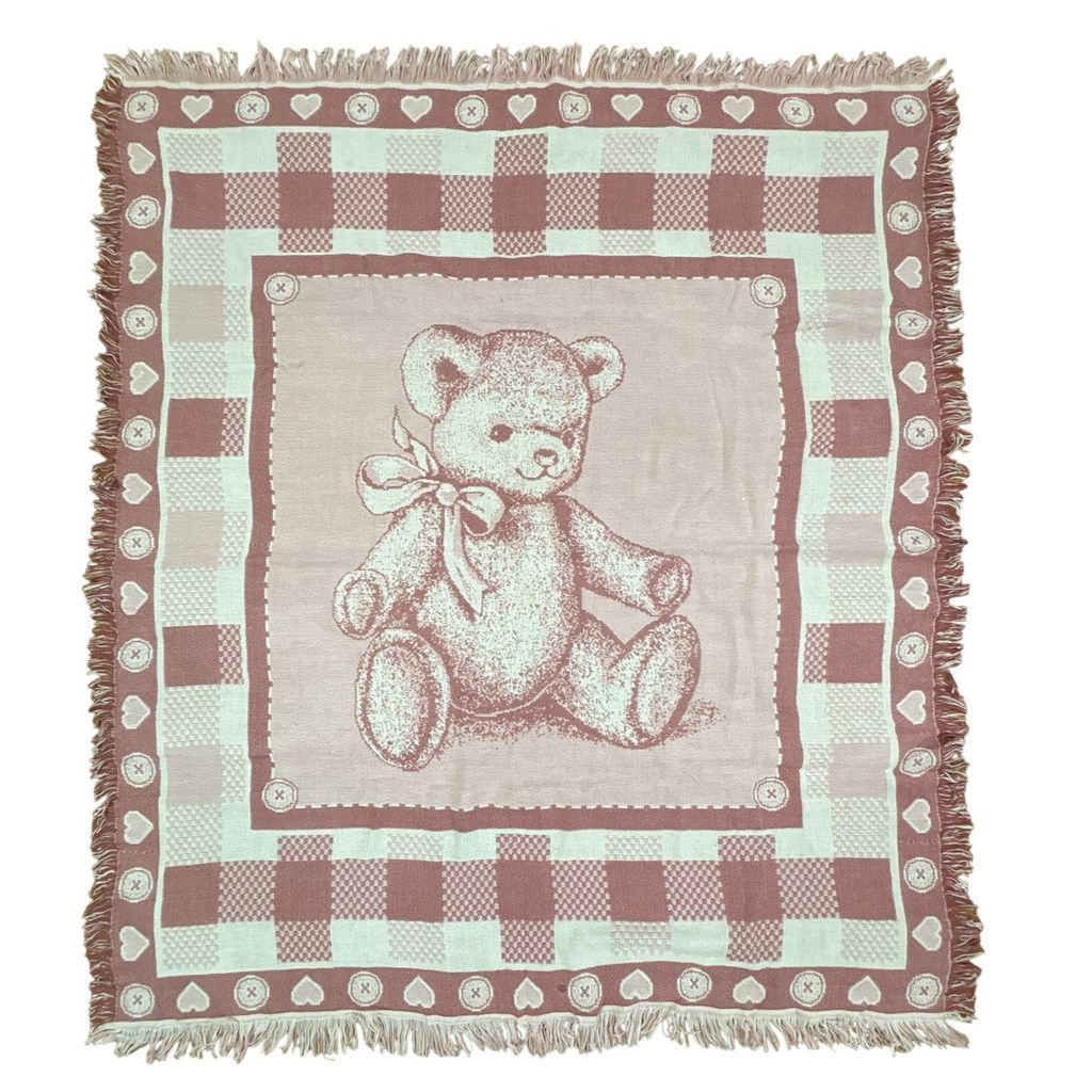 vintageラグ ブランケット マルチカバー タペストリー アニマル 動物