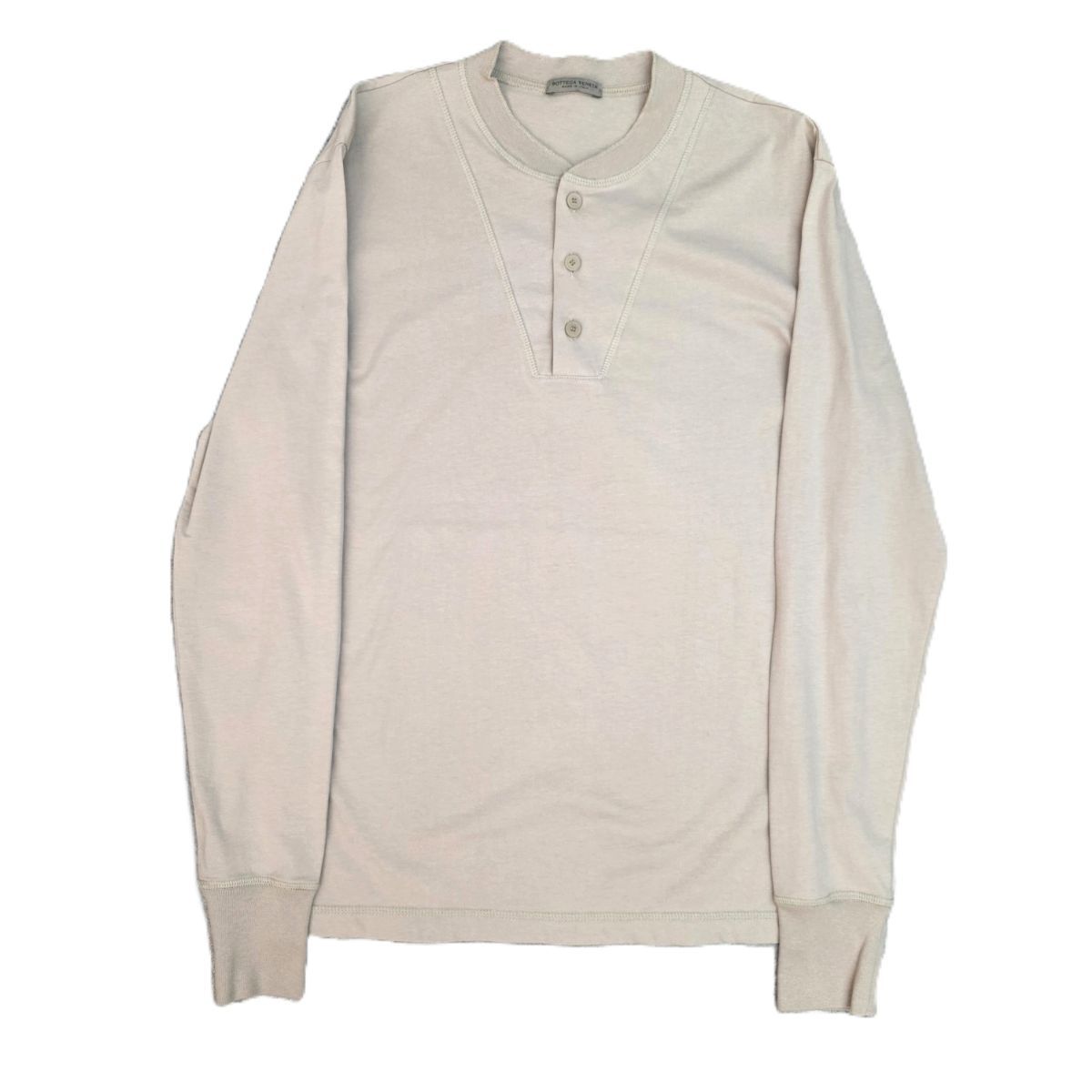ボッテガヴェネタ　ヘンリーネック　カットソー　Tシャツ　ロンT BOTTEGAVENETA ボッテガヴェネタ ヘンリーネック ロンT 長袖Tシャツ