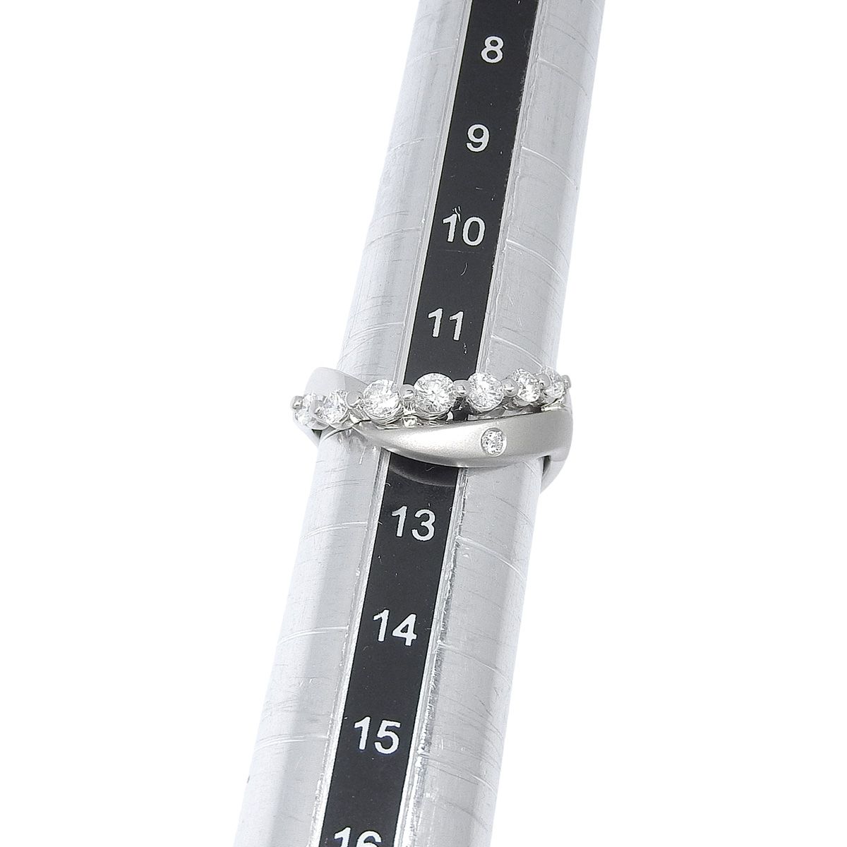 D0.57 ダイヤモンド リング プラチナ Pt900 8.0g 指輪 ジュエリー 7PD