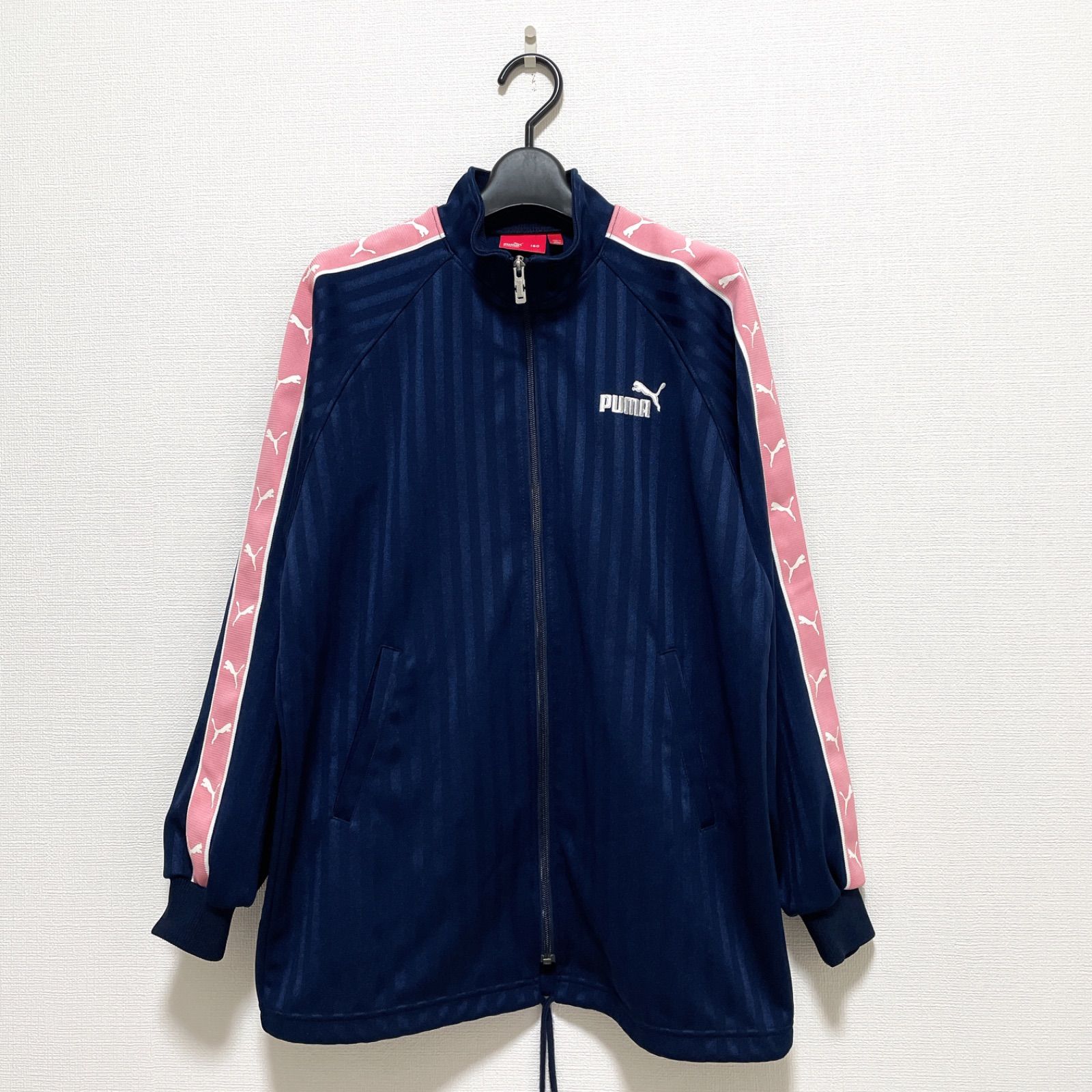 PUMA ジャージ上下セット ネイビー/ピンク　プージャー　Y2K 平成 PUMA ジャージ上下セット ネイビー/ピンク プージャー Y2K 平成 PUMA