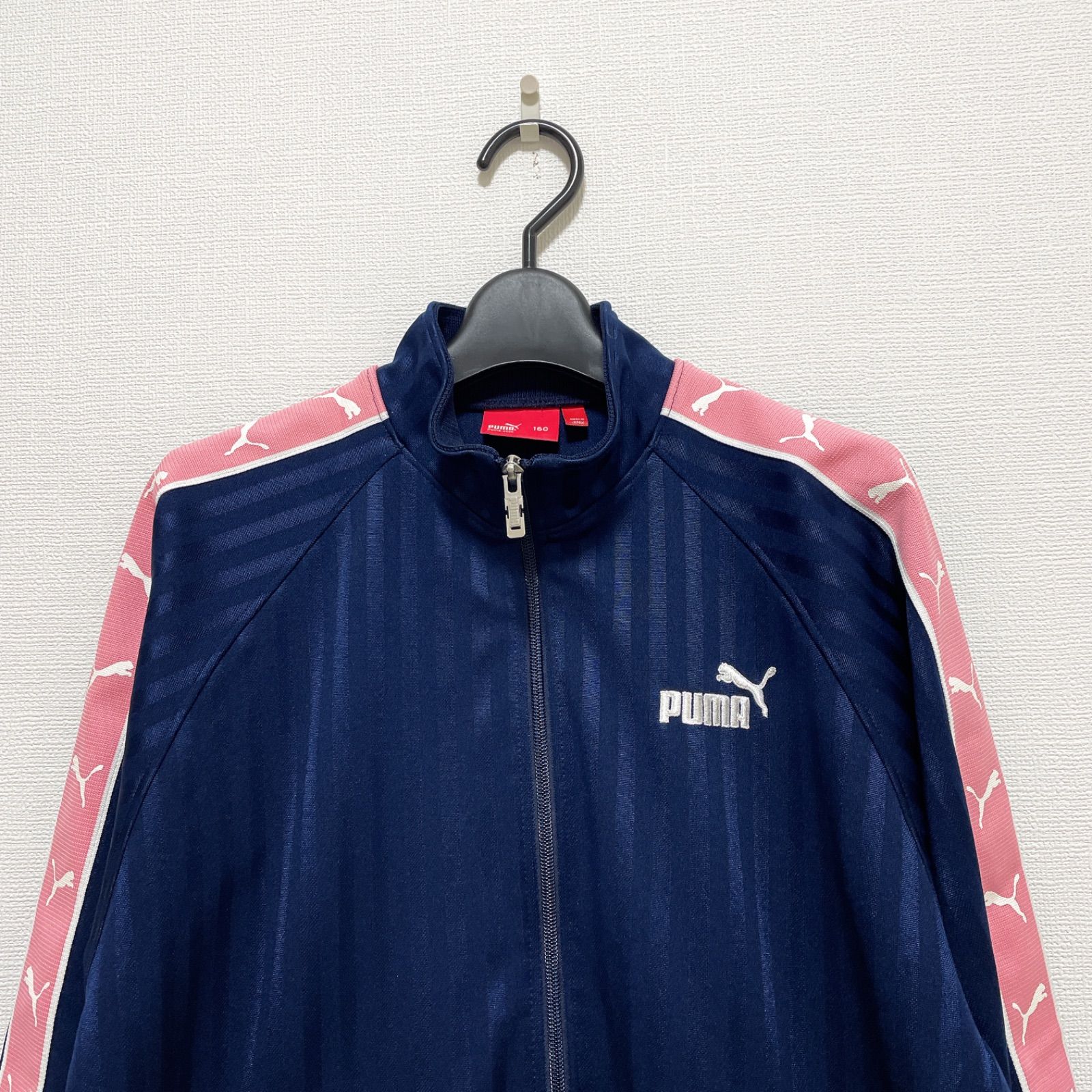 プーマ ジャージ 上下セット 長袖 プージャ ビッグロゴ y2k ネイビー PUMA（プーマ） ジャージ メンズ 上下 ブランド セットアップ PUMA