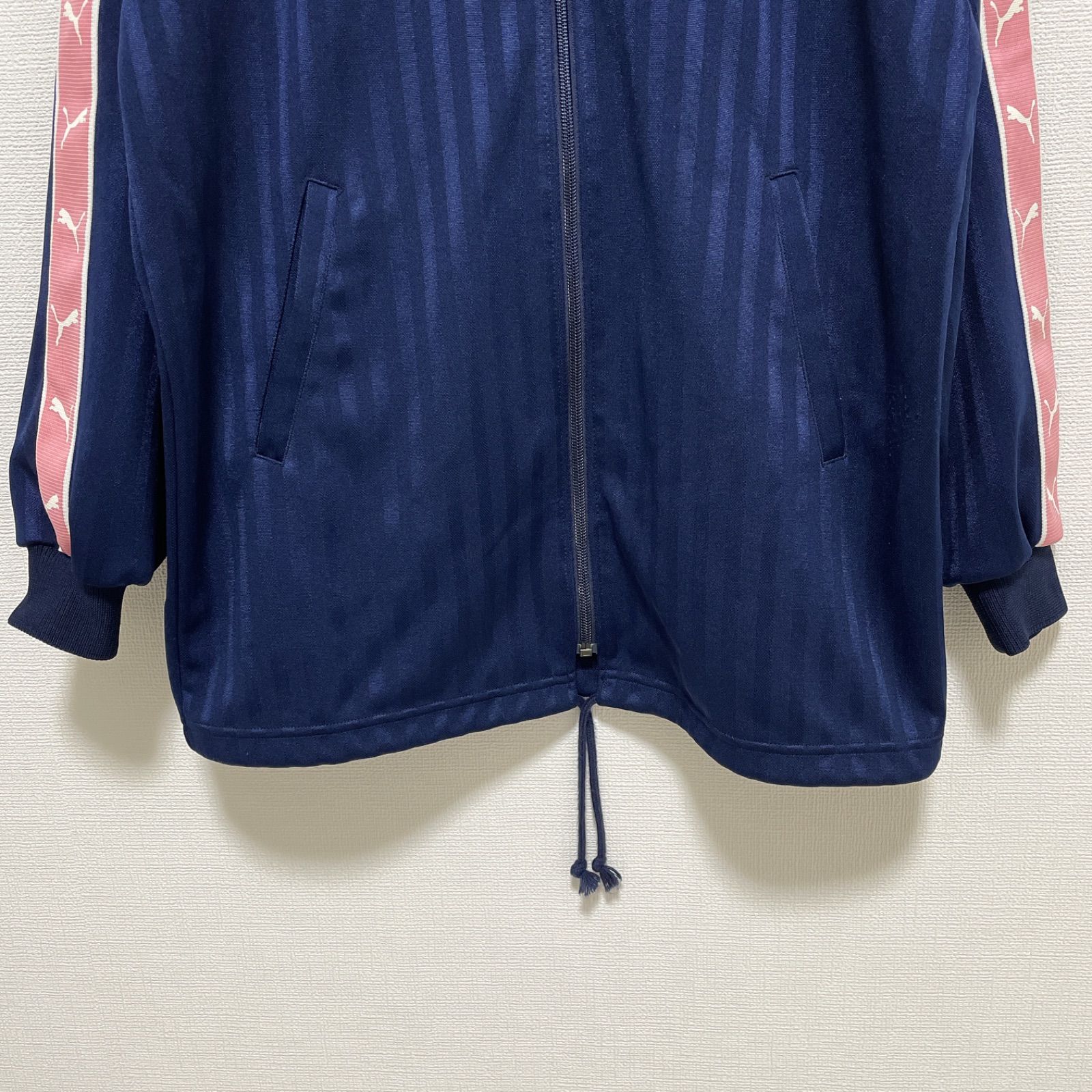 PUMA プーマ トラックジャケット ジャージ プージャ ネイビー ピンク