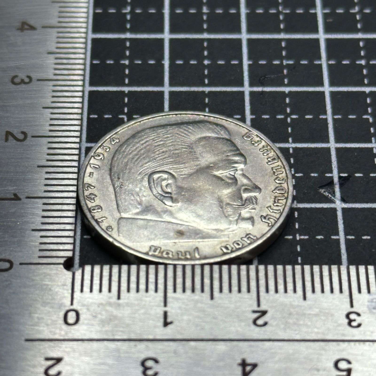 銀貨】1930年代 ドイツ 2マルク銀貨 大鷲国章デザイン 銀625／実測8.06g 直径約25mm 歴史コイン 本物保証 219 - メルカリ