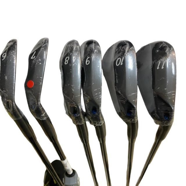 中古】 キャスコ Dolphin Iron DI-122 ブラック 6S アイアンセット IR