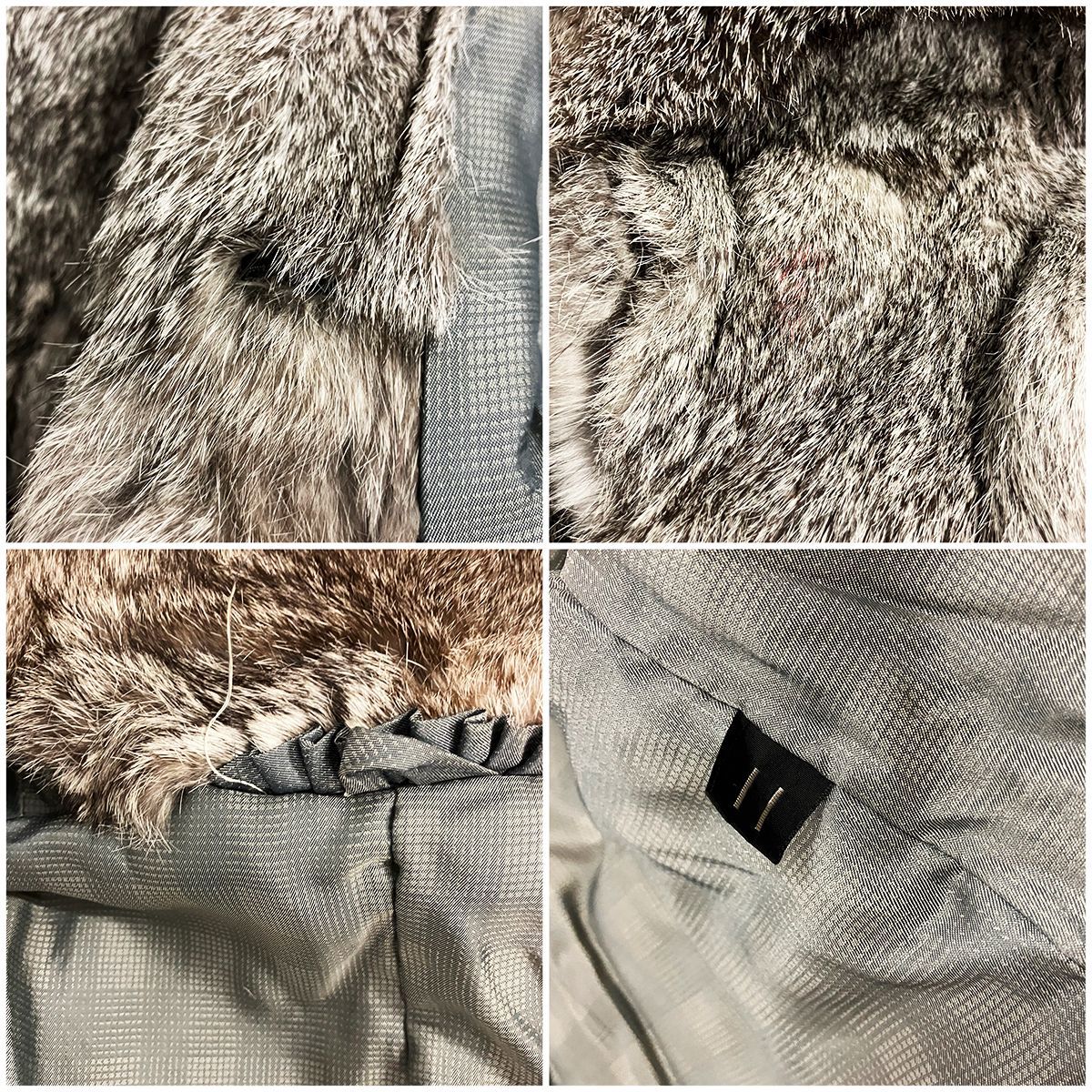 2025年最新MOONBAT 美品含む△MOONBAT FUR SilverBlu MINK サファイア