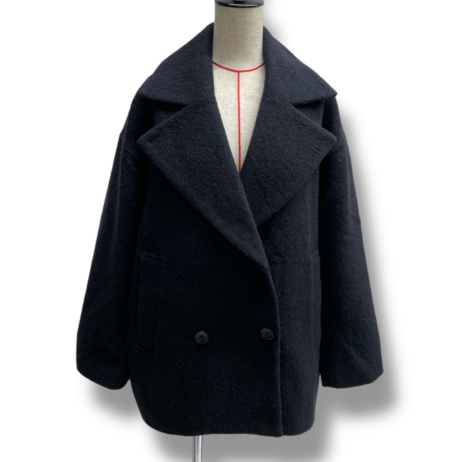 CLANE クラネ OVER LINE DOUBLE COAT オーバーラインダブルコート
