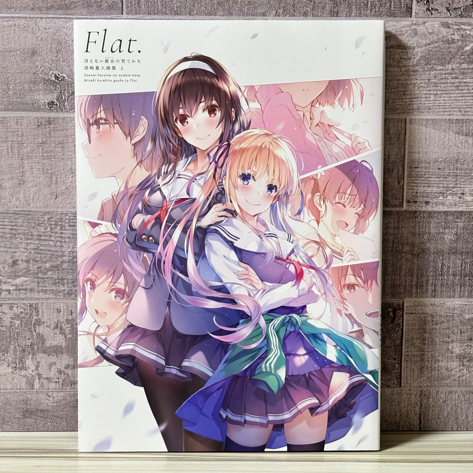 冴えない彼女の育てかた 深崎暮人画集 上 Flat. - メルカリ