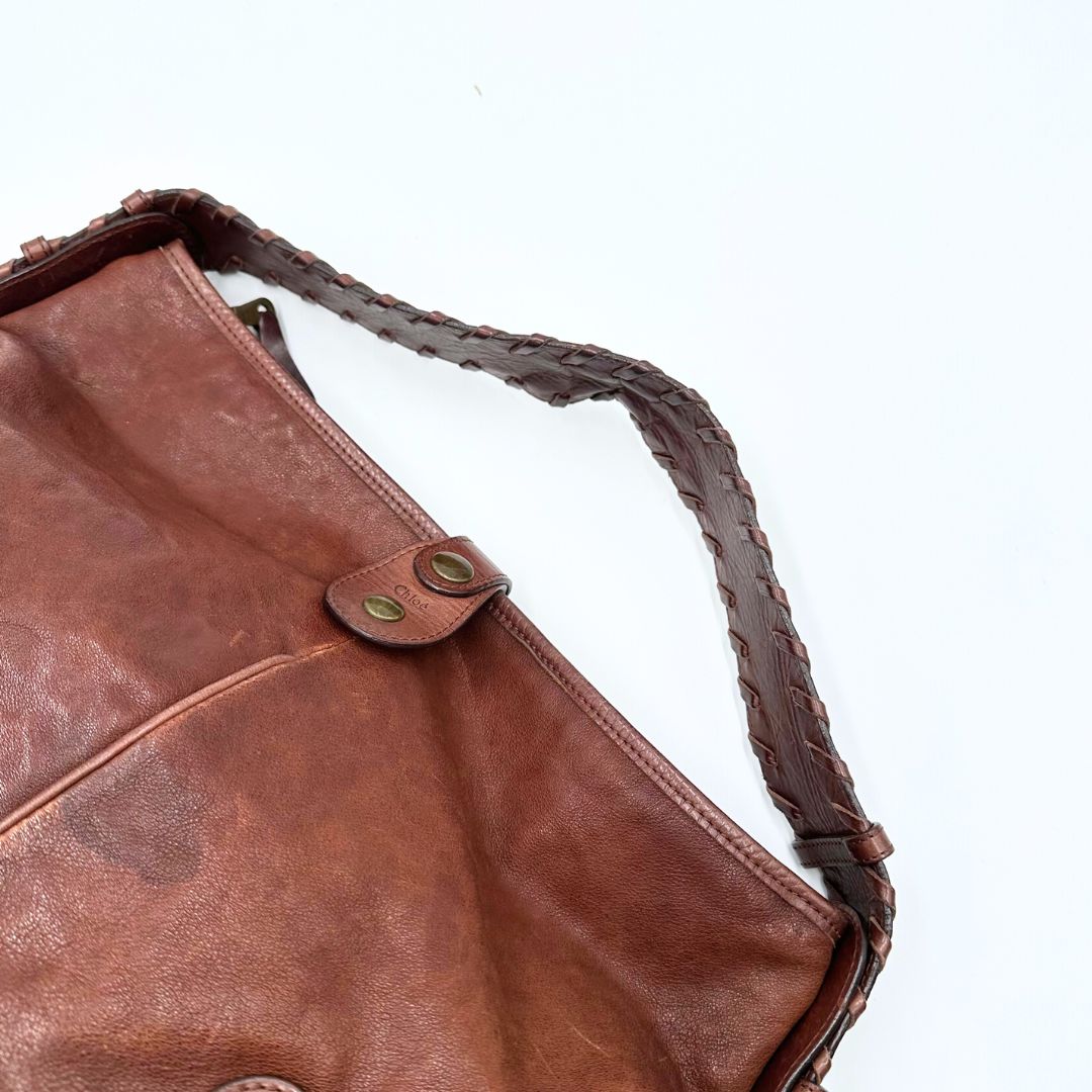 ☆美品・シリアル付☆Chloé Silveradoレザーワンショルダーバッグ 中古品】Chloe シルベラード レザー ワンショルダーバッグ - メルカリ