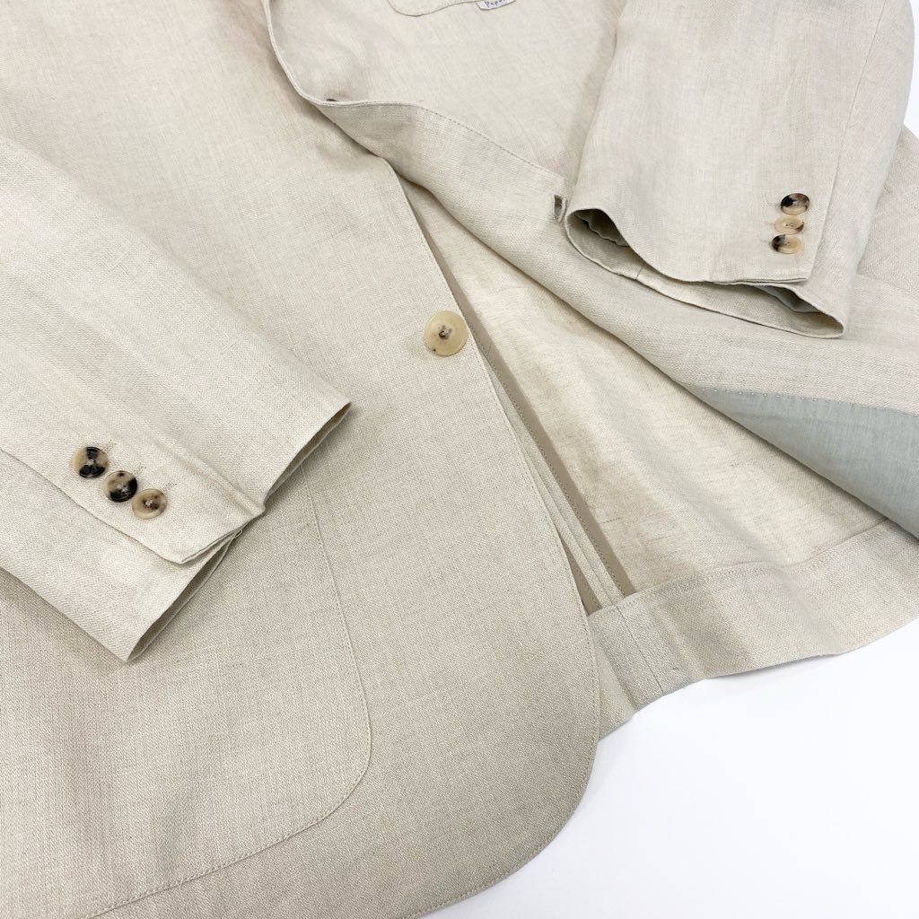 40l25 Papas パパス テーラードジャケット サマージャケット ブレザー