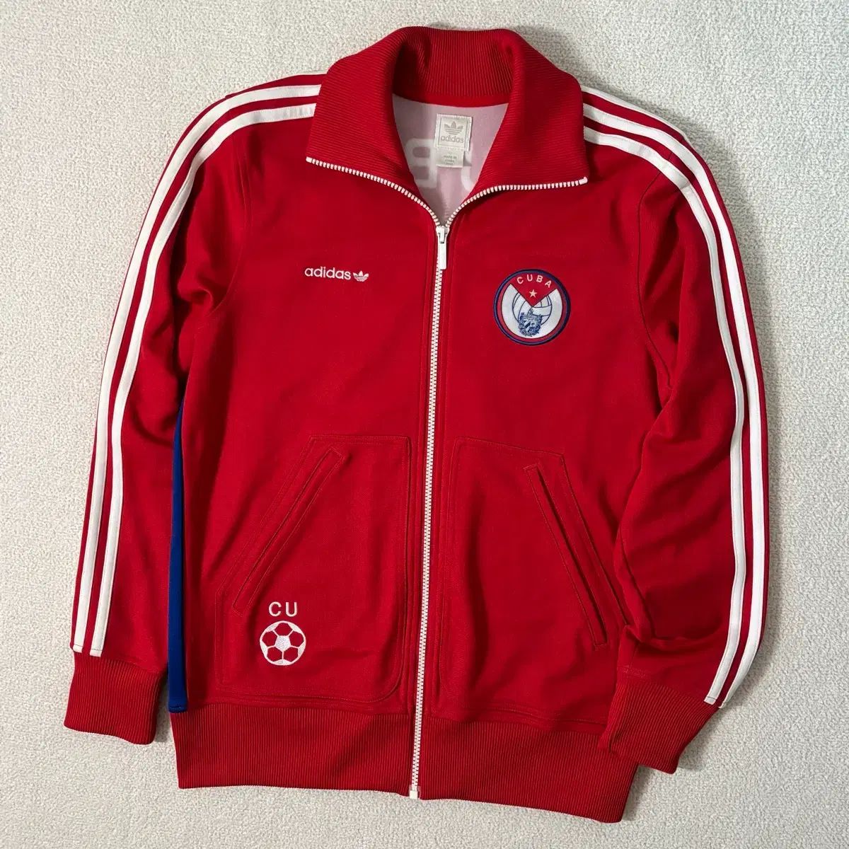 adidas サッカー　キューバ代表　トラックジャケット　ジャージ　古着 楽天市場】90s ヴィンテージ アディダス adidas サッカー トラック