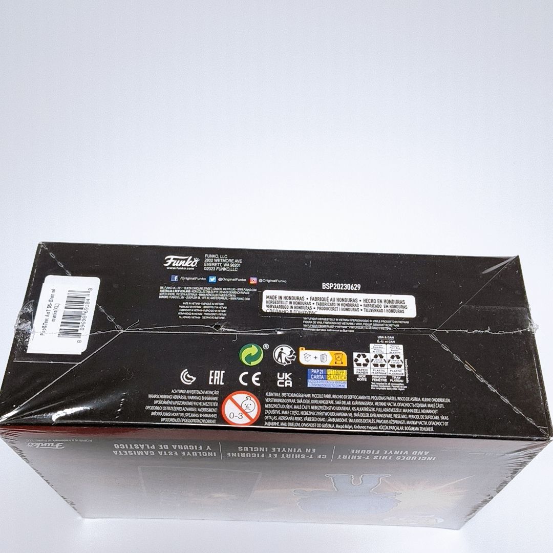 訳あり・新品未使用】Funko POP! & Tee 進撃の巨人 エレン・イェーガー